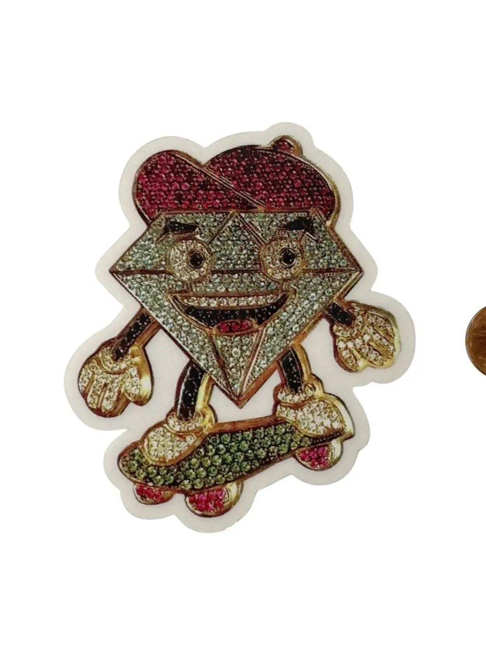 Diamond Supply Co. x Lil Cutty x Ben Baller Streetwear Skateboard Sticker